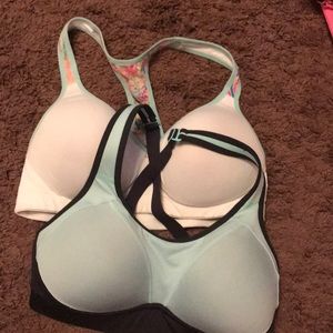 Padded sports bras